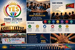 # YES – Mission Statement and Vision (Print Version)     **Printed Version / Chapter Structure**  This document is **a written version** of the YES concept: first the history and vision, then the charter as an “Appendix.”    ## Chapter 1 – Why YES?  Many young Eritreans in the diaspora carry within them a mix of **hope, pain, responsibility, and a desire for unity**. YES emerged from the need not only to talk about problems, but **to build structures** that promote education, cohesion, and democratic values.  ## Chapter 2 – Name, Identity, and Headquarters  YES stands for **Young Eritrean Generation Movement Society**. The movement considers itself **politically independent,** democratically oriented, and committed to the public good.  - **Name:** YES – Young Eritrean Generation Movement Society - **Headquarters/Location:** Diaspora (subject to change depending on country/city)  ## Chapter 3 – Vision, Mission, and Motto  ### Vision  A united, strong, and committed Eritrean diaspora that promotes freedom, justice, and opportunities for all.  ### Mission  YES connects Eritrean youth around the world, amplifies their voices, and creates opportunities for education, collaboration, and positive community development.  ### Motto  - **